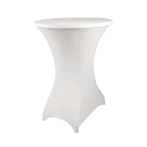 (obrázek pro) Návlek na barový stůl, průměr 80 cm, bílý