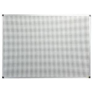 (obrázek pro) Korková nástěnka s kovovou sítí Bi-Office, 90 x 120 cm