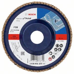 (obrázek pro) Bosch - Lamelový brusný kotouč X431, Standard for Metal 125 mm, 22,23 mm, 60, 10 BAL