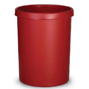 (obrázek pro) KULATÝ PLASTOVÝ ODPADKOVÝ KOŠ 45 L ČERVENÝ