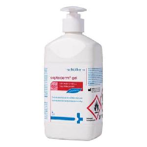 (obrázek pro) Alkoholová dezinfekce na ruce Septoderm Gel s pumpičkou 500ml