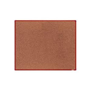 (obrázek pro) Korková tabule boardOK, 150 x 120 cm, červená