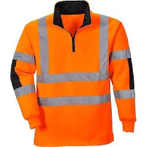 (obrázek pro) Reflexní mikina Xenon Rugby Hi-Vis, oranžová, vel. 3XL