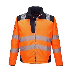 (obrázek pro) Reflexní softshelová bunda PW3 Hi-Vis, oranžová/modrá, vel. S