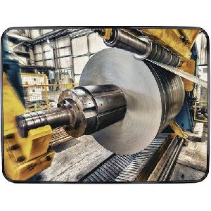 (obrázek pro) Průmyslové zrcadlo Dancop s teleskopickým držákem na stěnu, obdélník, šířka 80 cm