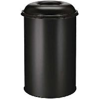 Ohnivzdorný odpadkový koš maxi 200 l černý