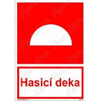 Hasicí deka, plast 148 x 210 x 0,5 mm A5