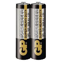 Zinková baterie GP Supercell AA (R6), 2 ks