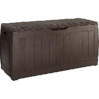 Zahradní úložný box Hollywood, 270 l, hnědý